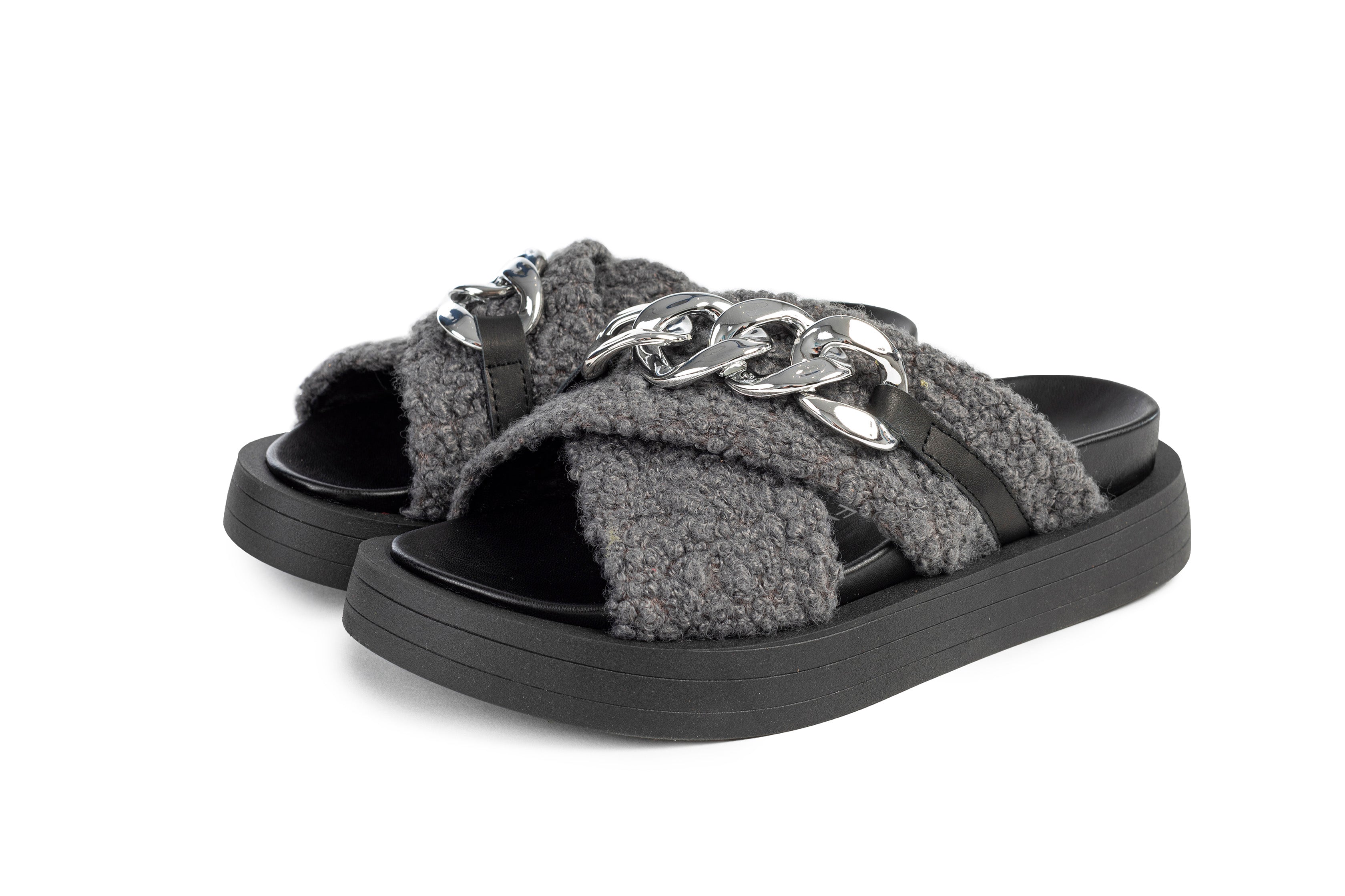 L.Pucci Slipper SA84028MS Grey