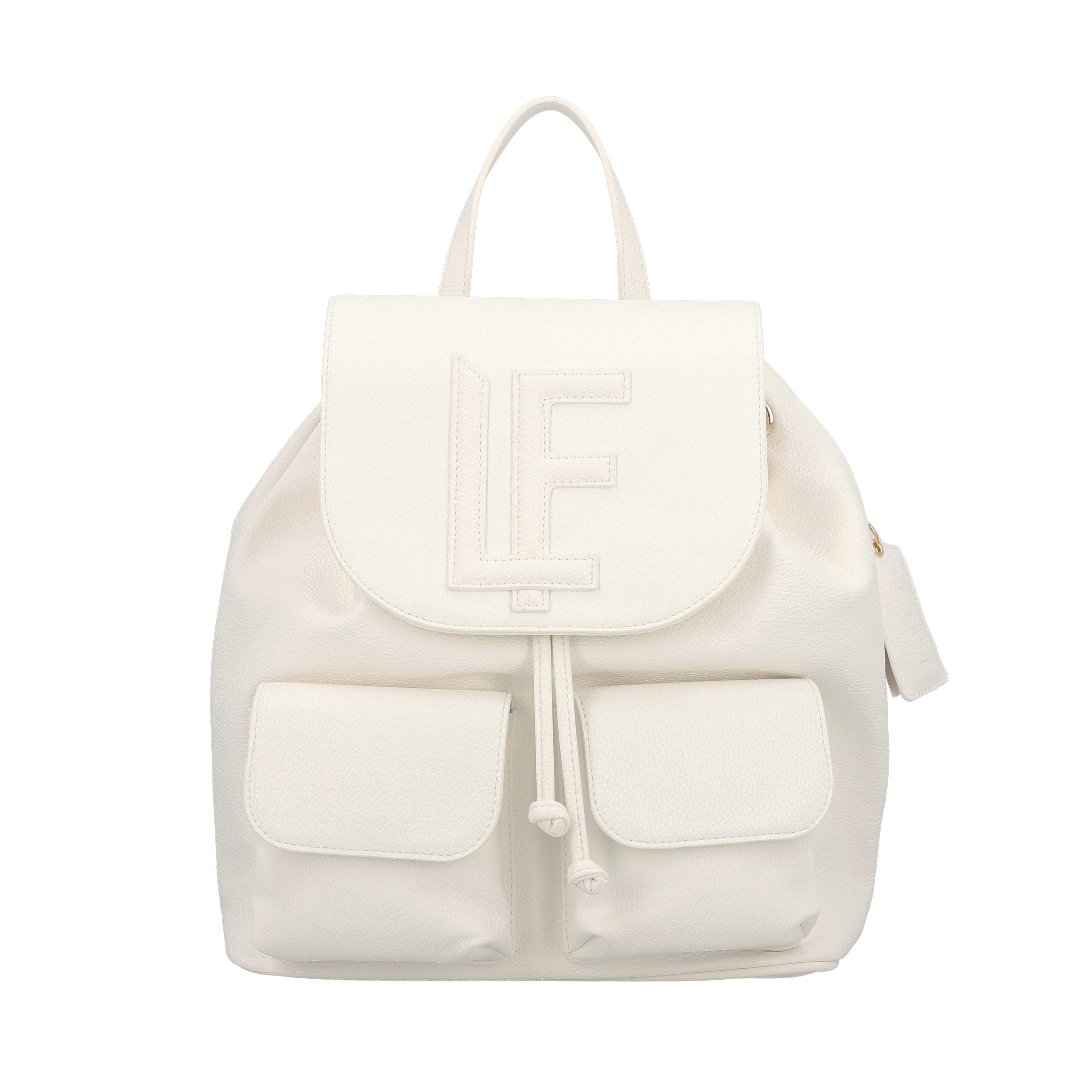 Sandra Orient Express Line White backpack