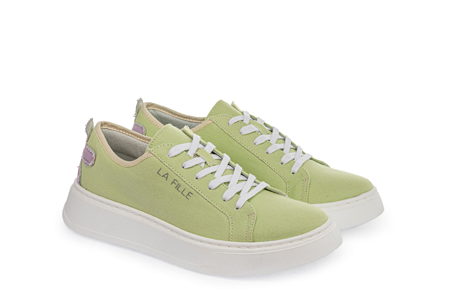 Sneakers P91222C Water Green-Lilac