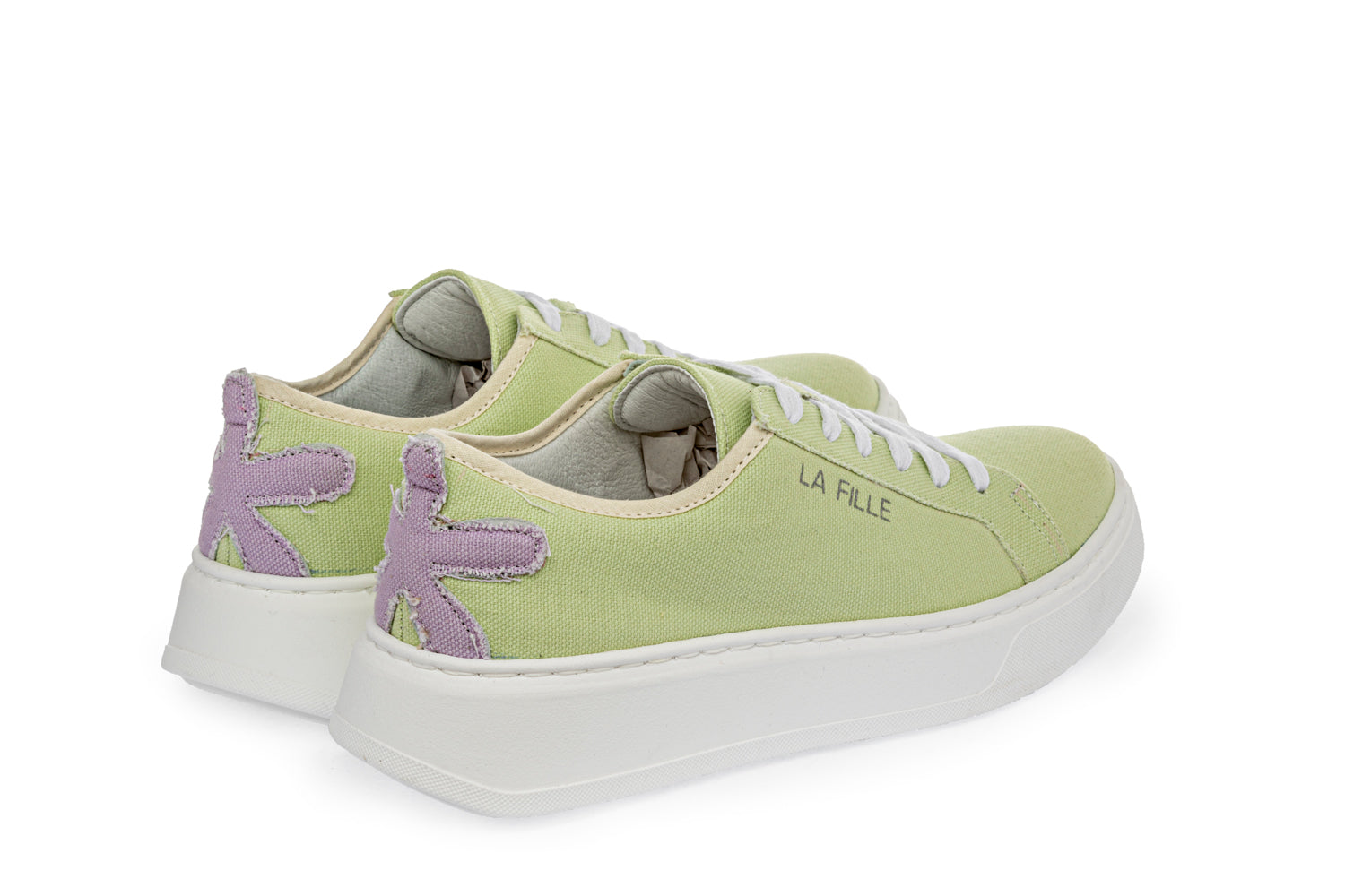 Sneakers P91222C Water Green-Lilac